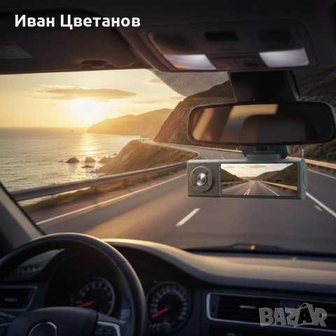 Видеорегистратор Vehicle BlackBox DVR FULL HD 1080 + задна камера