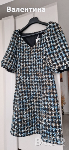 Рокля букле Reserved ХЛ размер, снимка 7 - Рокли - 52564922