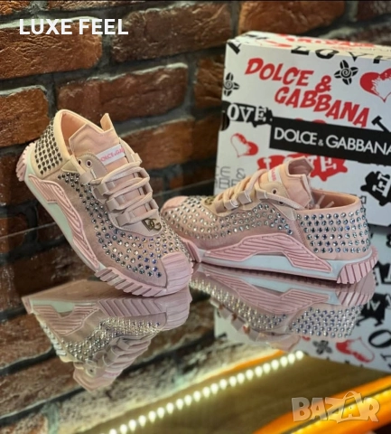 Дамски Маратонки с Камъни ⚜️ Dolce Gabanna 