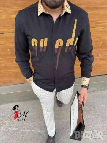 мъжки ризи gucci versace , снимка 3 - Ризи - 51457253