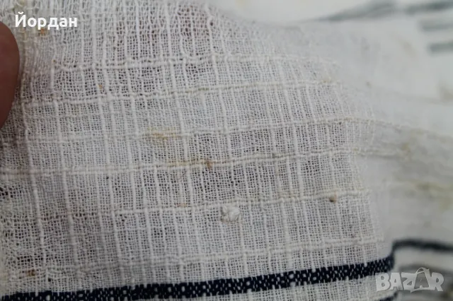 Ръчно тъкан ленен плат за кърпи, снимка 6 - Платове и дамаски - 50223704