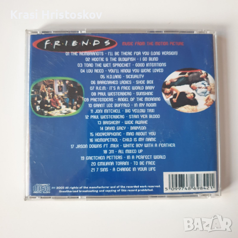 Friends - music from the motion picture cd, снимка 3 - CD дискове - 44573154