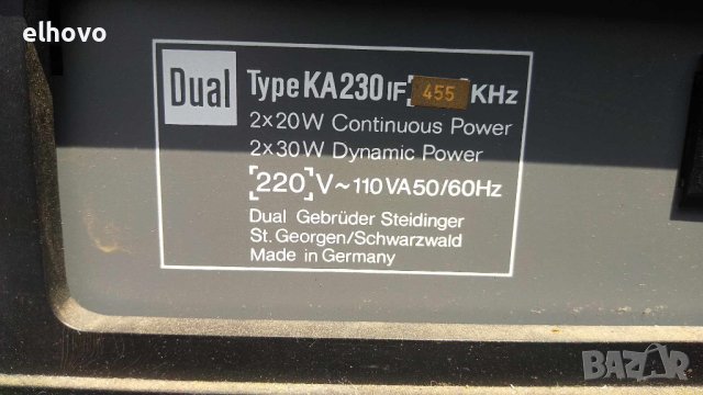 Грамофон с радио Dual KA230, снимка 15 - Грамофони - 41653440