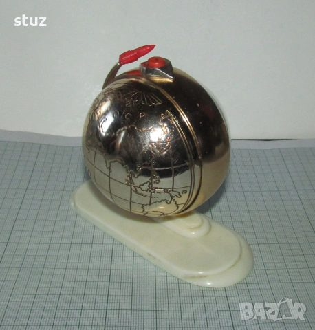 Будилник Слава "Спутник" (No:5), снимка 6 - Антикварни и старинни предмети - 53056233