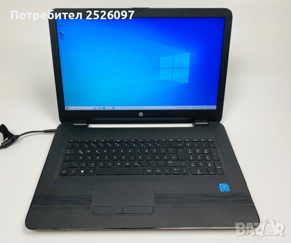 Лаптоп HP 17,3” /Pentium N3710 4x2,56GHz/1TB HDD, снимка 2 - Лаптопи за дома - 40955686