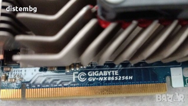 Видеокарта GigaByte GV-NX86S256H , снимка 3 - Видеокарти - 40972290