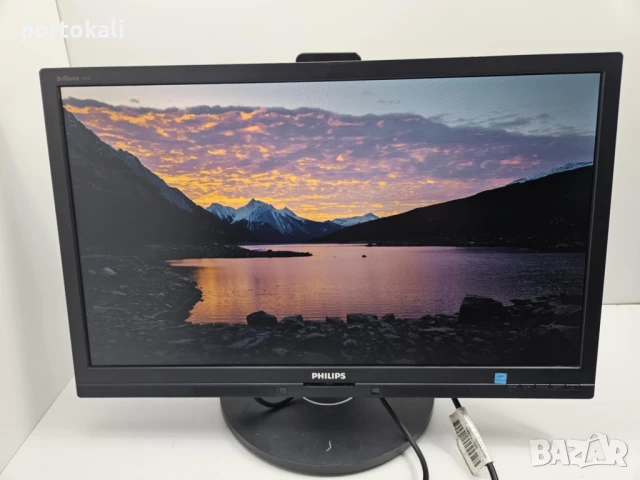 +Гаранция! IPS Монитор Philips 241B6QPYEB 23.8" инча + кабели, снимка 5 - Монитори - 50986352