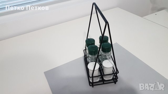 Метална кошница за подправки, снимка 2 - Аксесоари за кухня - 34485175
