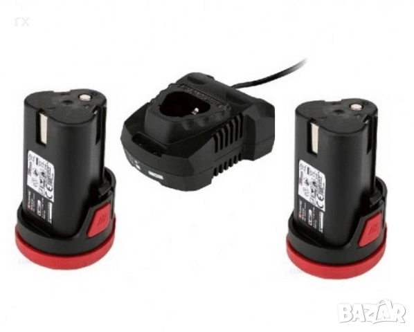 2 батерии 12v Parkside и зарядно