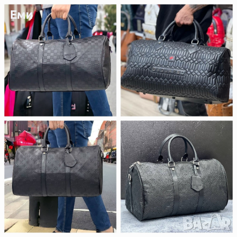 Луксозна пътна чанта сак Moncler, Phillip Plein, Louis Vuitton, Tommy Hilfiger, Dsquared , снимка 15 - Сакове - 44789350