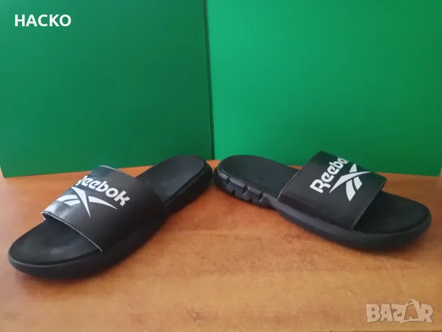Чехли Reebok Classic Slide Номер 43 Стелка 28 см. 100% оригинални Внос от Англия, снимка 5 - Мъжки чехли - 55789719