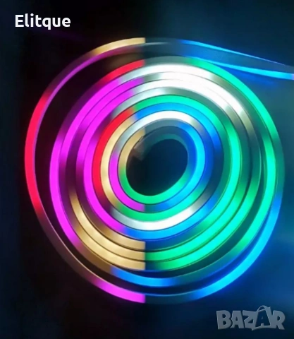 Многоцветна LED лента - перфектната украса за дома