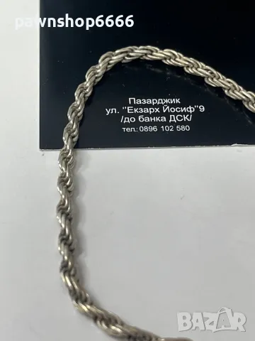 Сребърна гривна 925, снимка 3 - Гривни - 48778587