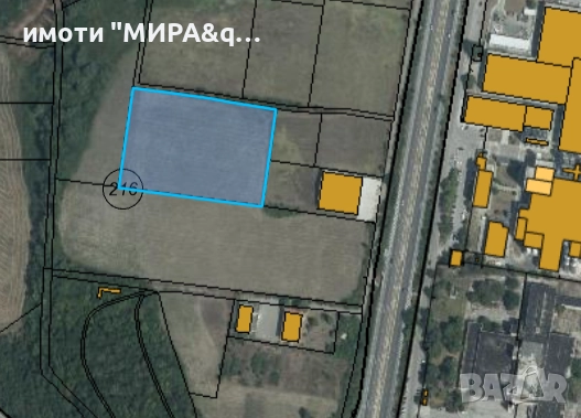 ПАРЦЕЛ в Северна индустриална зона – Местност „ИДИМИРЛИ“, гр. Хасково