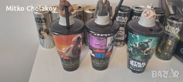 Продавам 10 броя кенчета Star Wars от безалкохолно, снимка 12 - Колекции - 50325585