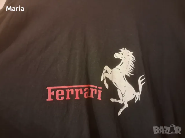Голям размер блуза Ферари с дълъг ръкав, снимка 2 - Блузи - 48484370