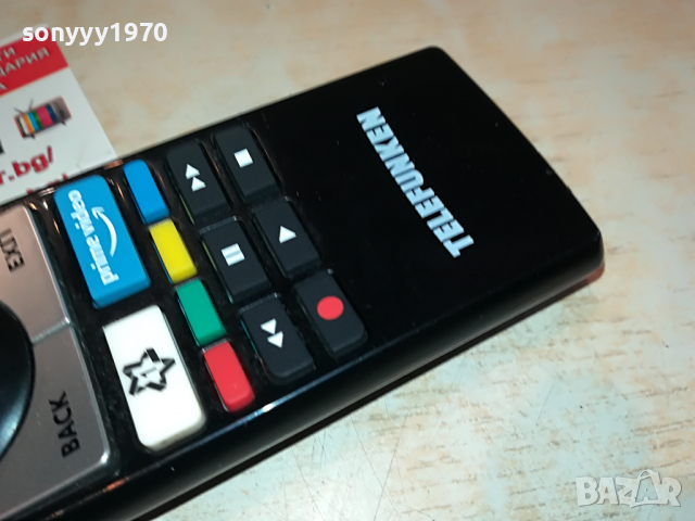 TELEFUNKEN NETFLIX YOUTUBE REMOTE-GERMANY 2203221820, снимка 10 - Дистанционни - 36197525