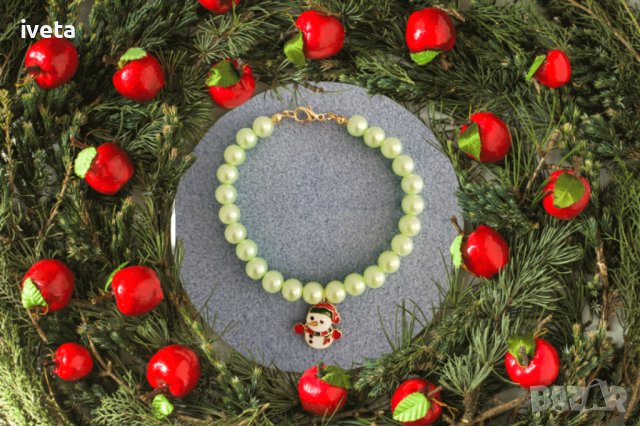 Коледни гривни , снимка 2 - Гривни - 42713636