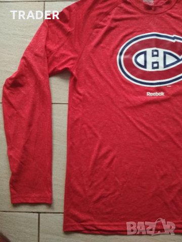 тениска блуза с дълъг ръкав Reebok play dry, снимка 5 - Тениски - 30798788