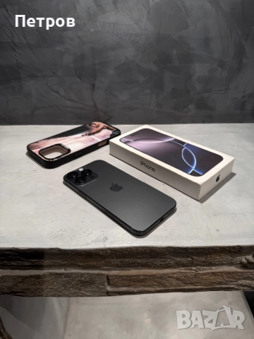 Перфектен Iphone 16 Pro Max 256 GB + гаранция, снимка 4 - Apple iPhone - 52642527