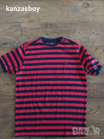 paul and shark - страхотна мъжка тениска КАТО НОВА, снимка 4 - Тениски - 41612311