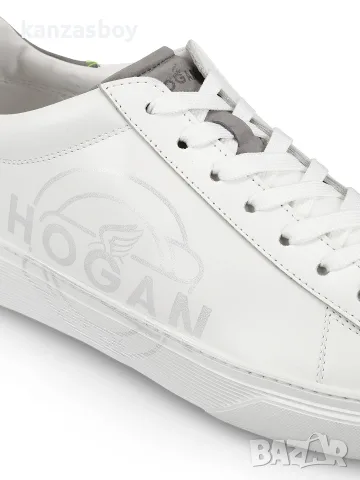 Hogan H365 logomania leather low top sneakers - страхотни мъжки кецове ОТЛИЧНО 46, снимка 2 - Кецове - 56011466