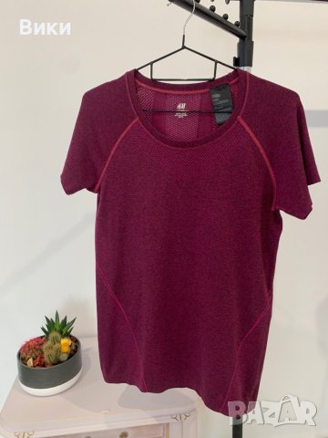 Дамска тениска на H&M в размер М, снимка 2 - Тениски - 44309075