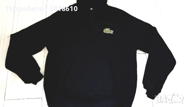 Lacoste Loose Fit Hoodie Unisex  XS НОВО! ОРИГИНАЛ! Мъжка Качулка, снимка 8 - Суичъри - 52447528