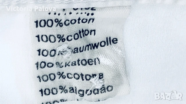 LACOSTE оригинал бяла мъжка риза, снимка 6 - Ризи - 51109460