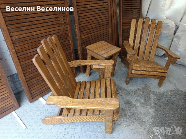 Стол ,,Адирондак ", снимка 3 - Столове - 34351114