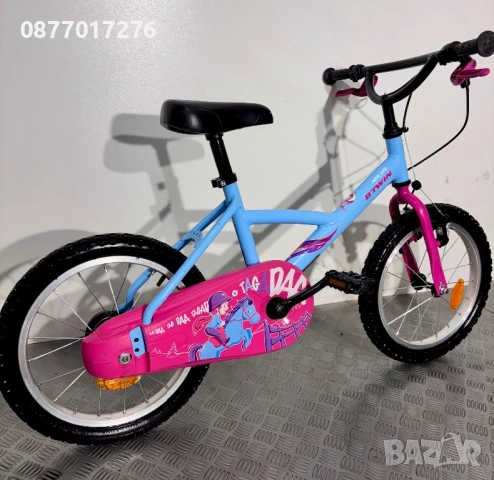 Детски велосипед за момиче Btwin 16 цола/ колело, снимка 3 - Велосипеди - 53780834
