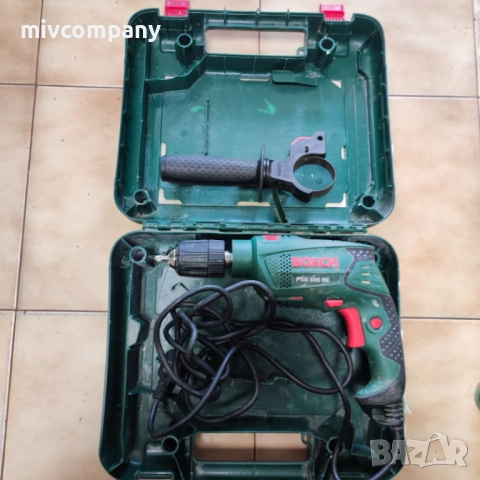 Ударна бормашина BOSCH PSB 500 RE, снимка 5 - Бормашини - 52628169