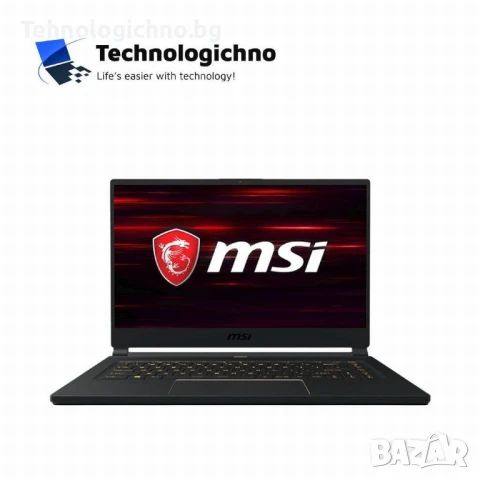 Лаптоп MSI GS65 Stealth i7-8750H 32GB 512GB GTX1070, снимка 1