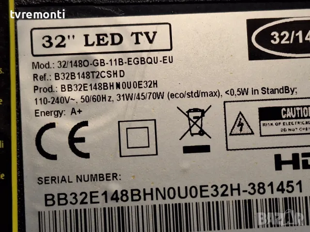 крачета оригинална стойка телевизор BLAUPUNKT модел BB32E148, снимка 8 - Стойки, 3D очила, аксесоари - 49738801