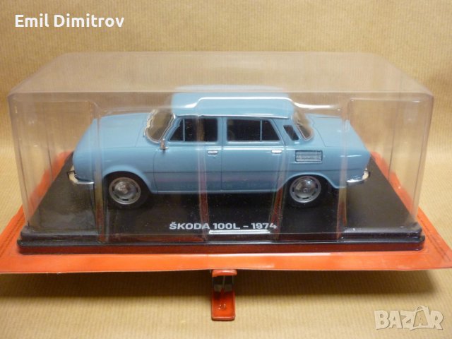 Колекционерско моделче на SKODA 100L в мащаб 1:24, снимка 9 - Колекции - 41344865