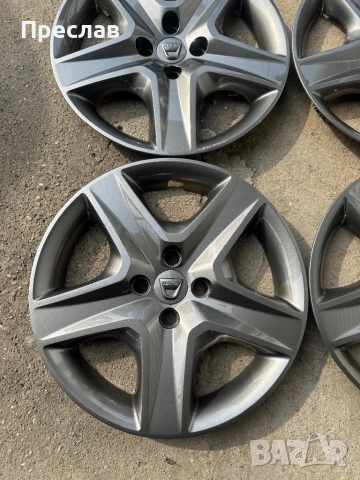 4 броя оригинални тасове за Dacia Sandero, Sandero Stepway 16, снимка 2 - Аксесоари и консумативи - 53775733