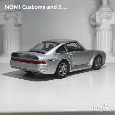 Porsche 959 умален модел, снимка 3 - Коли, камиони, мотори, писти - 52516362