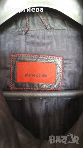 Естествена уникална кожа на Pierre Cardin, снимка 2 - Якета - 51019857