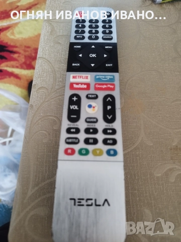 Tesla 539C-268919-W090 оригинално дистанционно за Smart TV, снимка 2 - Дистанционни - 52856614