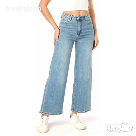 Дамски дънки тип „bootcut“ , снимка 3 - Дънки - 52769428