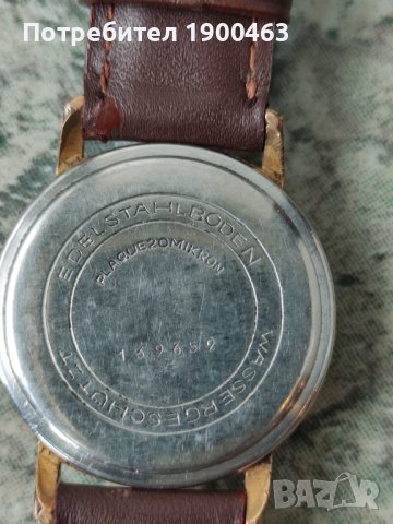 Glashutte.Германски механичен часовник., снимка 5 - Антикварни и старинни предмети - 44325106