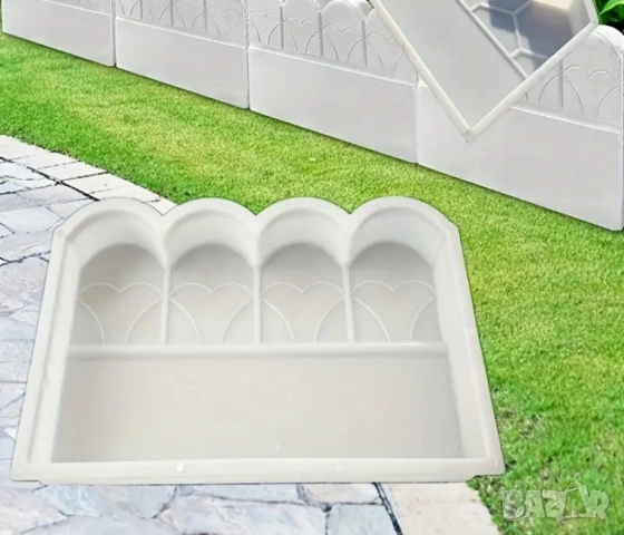 Голяма форма за бетон, ограда 29/44 см, снимка 3 - Форми - 53521517