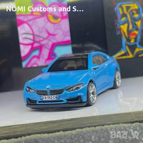 Hot Wheels BMW M4 Competition custom made, снимка 4 - Коли, камиони, мотори, писти - 53575924