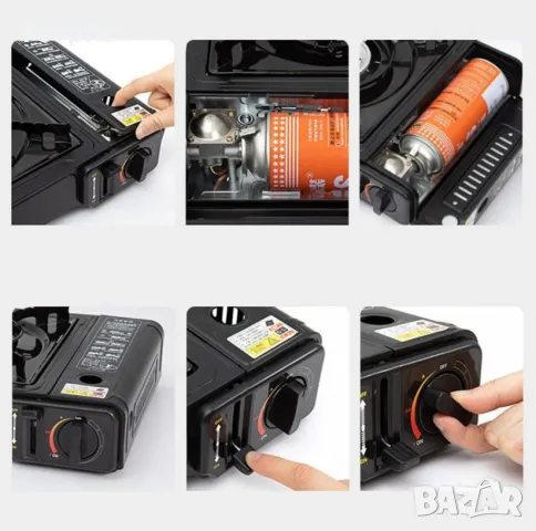 Къмпинг газов котлон Muhler ZCM, снимка 6 - Котлони - 47460978