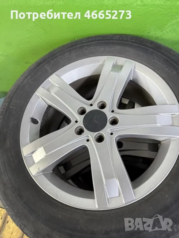Оригинални джанти за Мерцедес,без заварки или кривини.Гумите са подарък! 8JX17 66.6 ET57 5X112