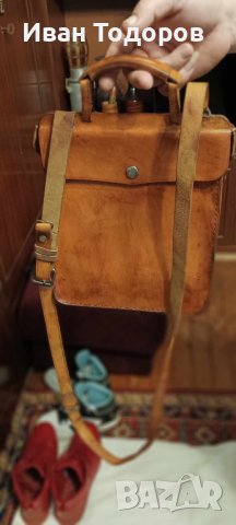 Мъжка чанта телешки бокс, снимка 4 - Чанти - 41618739
