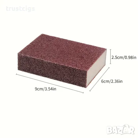 Многофункционална абразивна гъба за съдове, снимка 6 - Други стоки за дома - 47390011