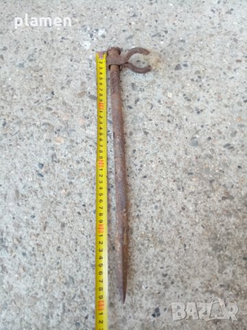 Стар клин за връзване на коне, снимка 1