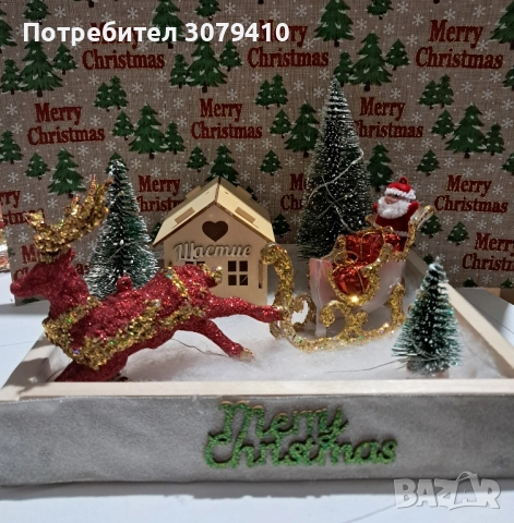 Коледна декорация 22/23 см., снимка 3 - Коледни подаръци - 52587981