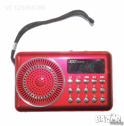 Портативна аудио система, FM радио и МР3 плейър -JOC, снимка 5 - Радиокасетофони, транзистори - 53816914